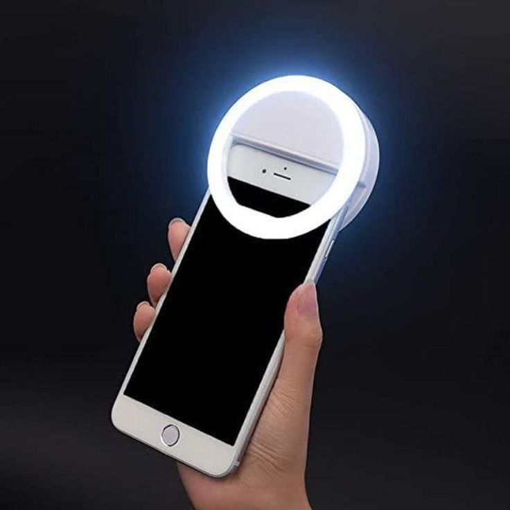 Rechargeable Mini LED Selfie Ring Light with 36 LED Bulbs
